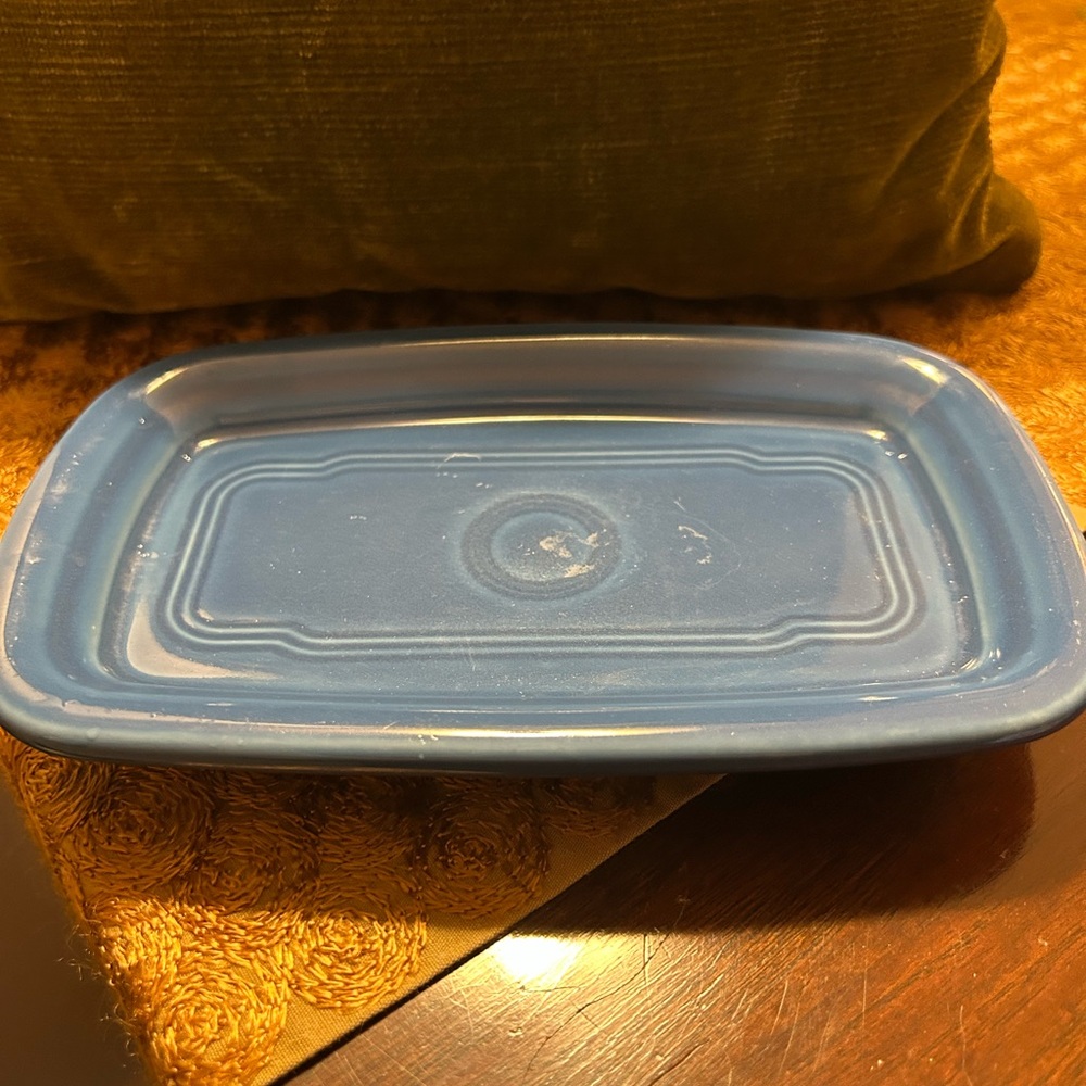 Fiesta Sky Blue butter dish bottom only